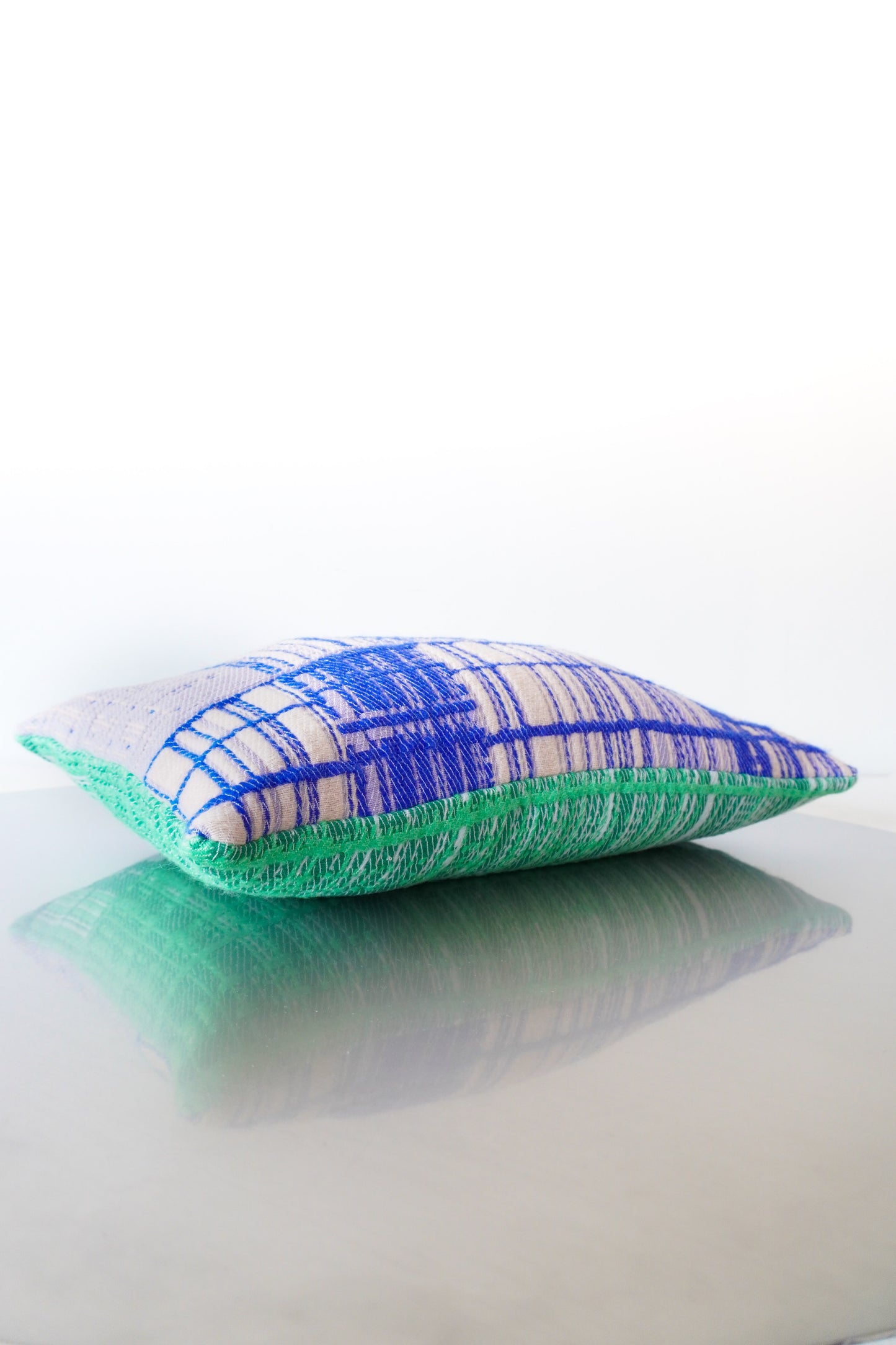 DUO Pillow Emerald I Blue